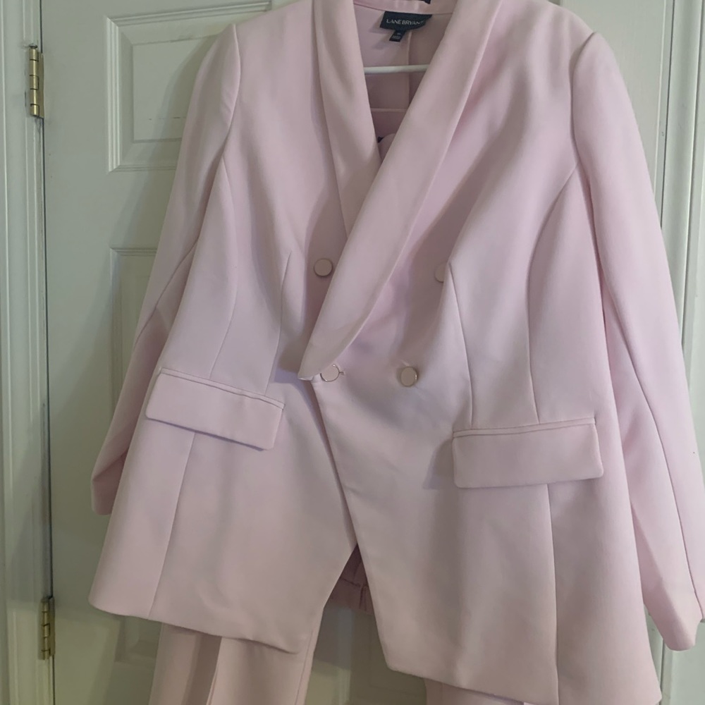 Pink suit Lane Bryant